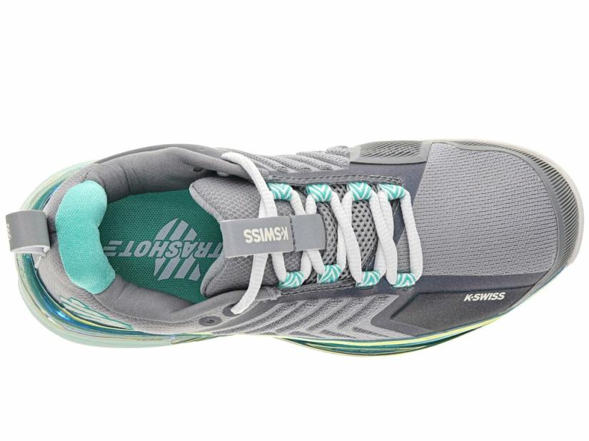 K-Swiss ULTRASHOT 3 Alloy/brilliant White/ Turquoise | Women Tennis