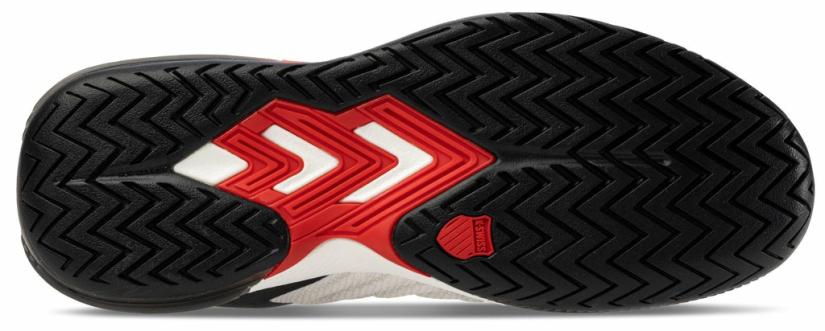 K-Swiss ULTRASHOT 3 Bright White/stretch Limo/high Risk Red | Men Tennis
