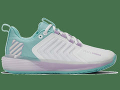 K-Swiss ULTRASHOT 3 Brilliant White/angel Blue/sheer Lilac | Women Tennis