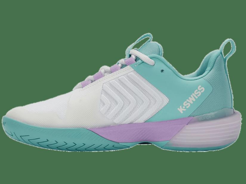 K-Swiss ULTRASHOT 3 Brilliant White/angel Blue/sheer Lilac | Women Tennis