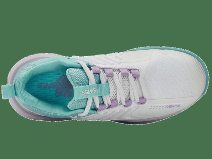 K-Swiss ULTRASHOT 3 Brilliant White/angel Blue/sheer Lilac | Women Tennis