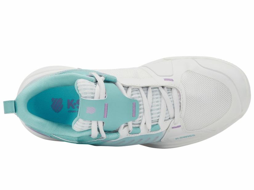 K-Swiss ULTRASHOT 3 Brilliant White/angel Blue/sheer Lilac | Women Tennis