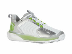 K-Swiss ULTRASHOT 3 HB White/gray Violet/lime Green | Women Tennis