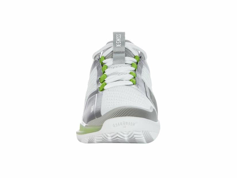 K-Swiss ULTRASHOT 3 HB White/gray Violet/lime Green | Women Tennis