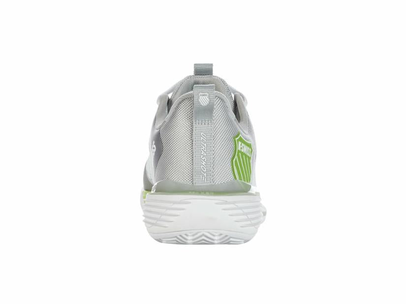 K-Swiss ULTRASHOT 3 HB White/gray Violet/lime Green | Women Tennis
