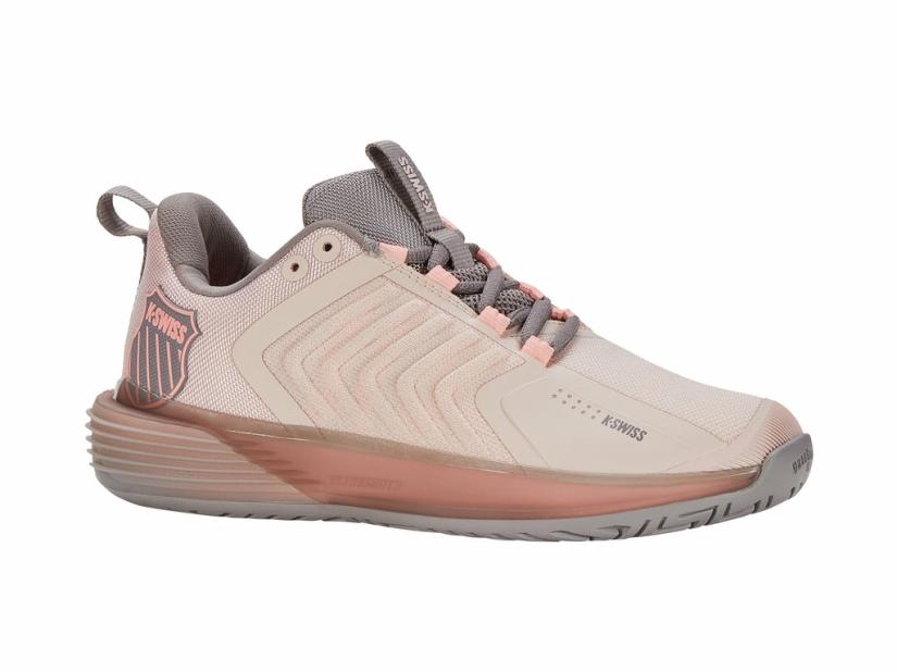 K-Swiss ULTRASHOT 3 Morganite/satellite/pale Neon Coral | Women Tennis