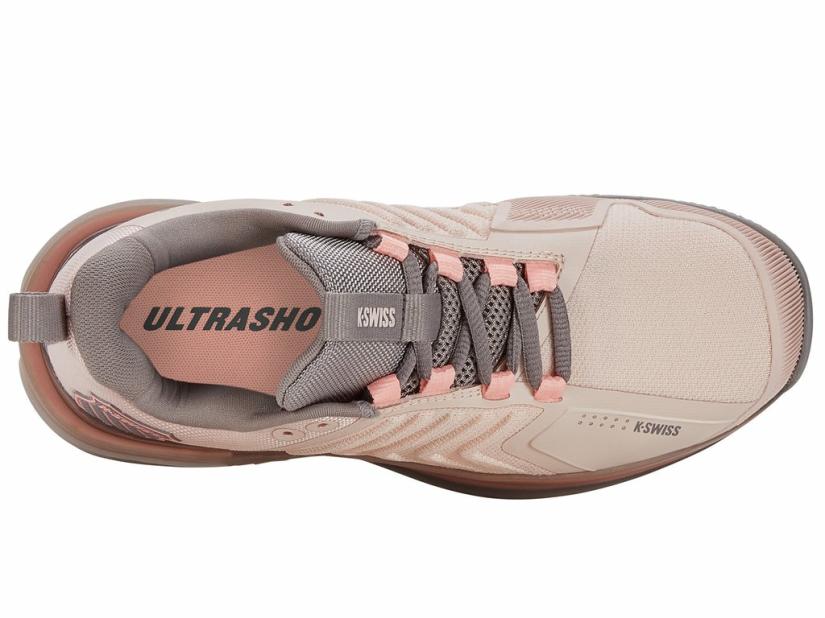 K-Swiss ULTRASHOT 3 Morganite/satellite/pale Neon Coral | Women Tennis