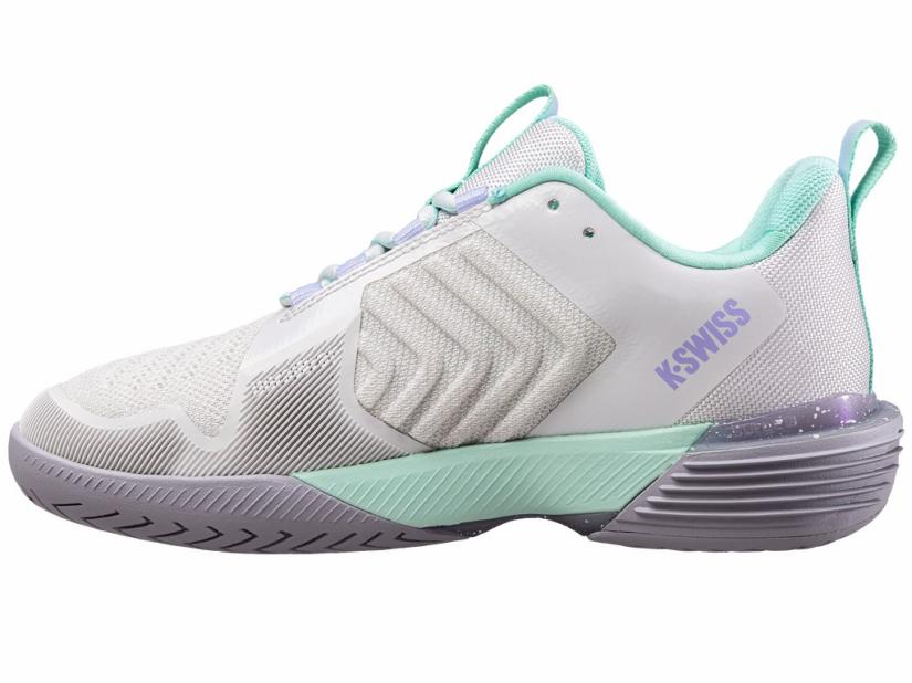 K-Swiss ULTRASHOT 3 Nimbus Cloud/lilac Gray/neon Purple | Women Tennis
