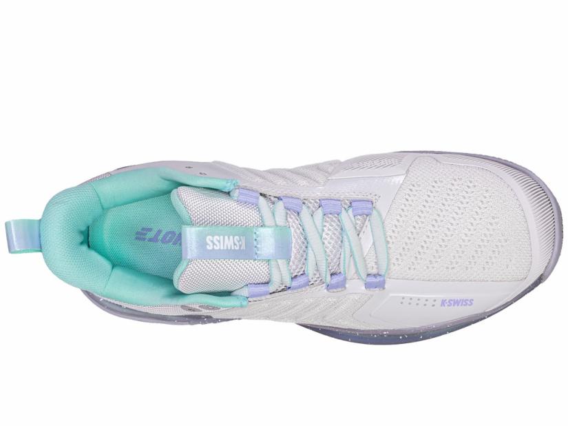 K-Swiss ULTRASHOT 3 Nimbus Cloud/lilac Gray/neon Purple | Women Tennis