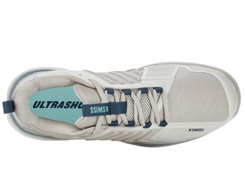 K-Swiss ULTRASHOT 3 Star White/moonstruck/indian Teal | Men Tennis