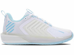 K-Swiss ULTRASHOT 3 White/blue Glow | Women Padel