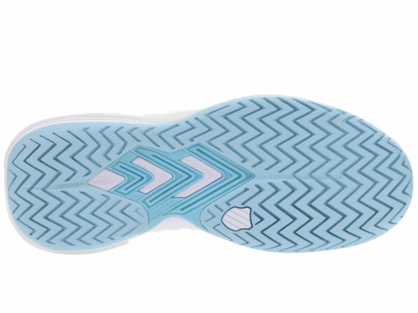 K-Swiss ULTRASHOT 3 White/blue Glow | Women Tennis