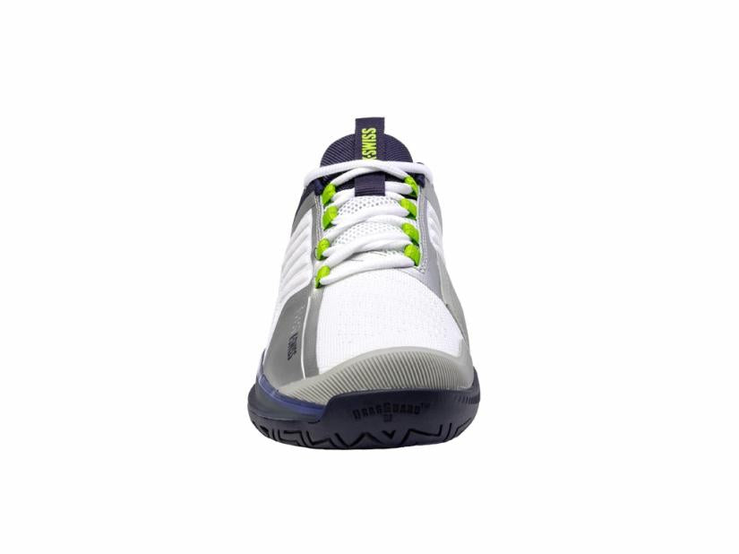 K-Swiss ULTRASHOT 3 White/peacoat/lime Green | Men Tennis
