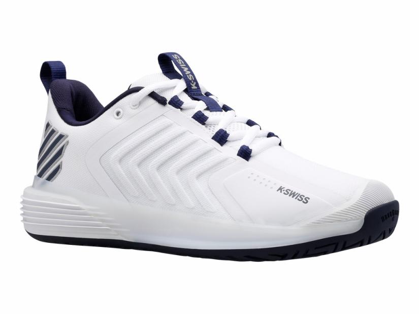K-Swiss ULTRASHOT 3 White/peacoat/silver | Men Tennis