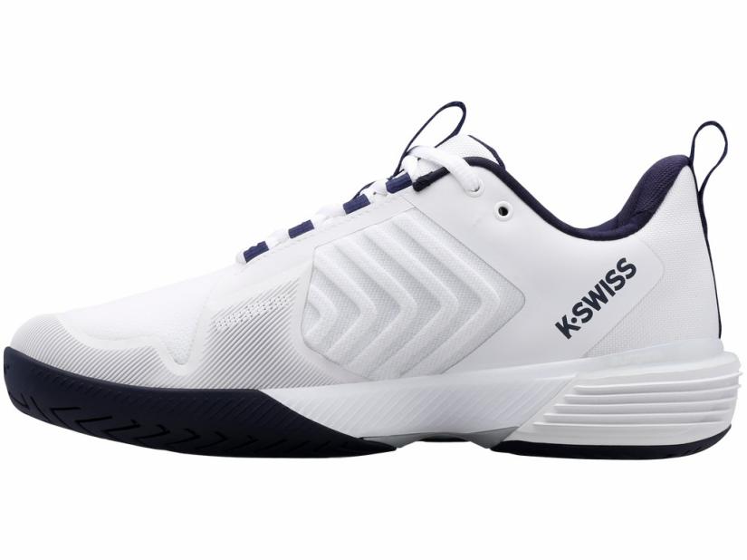 K-Swiss ULTRASHOT 3 White/peacoat/silver | Men Tennis
