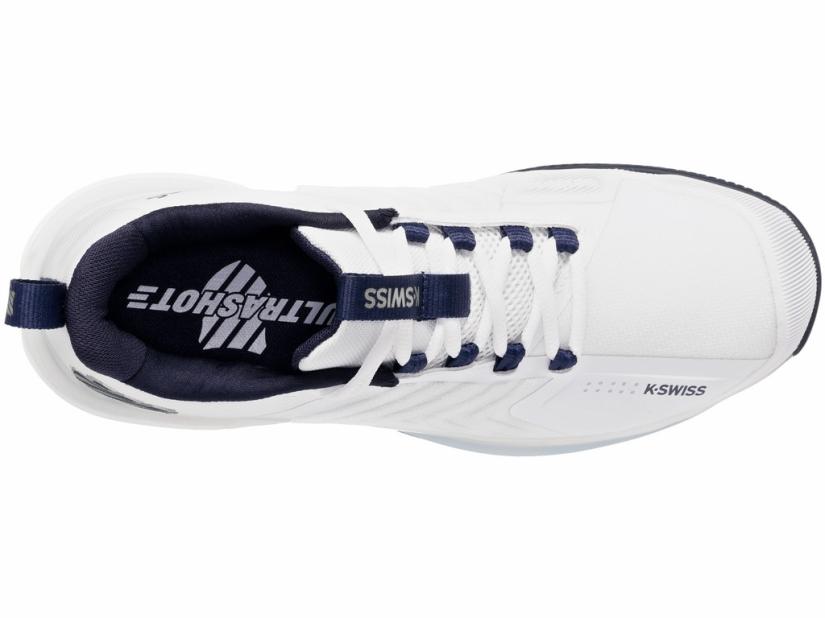 K-Swiss ULTRASHOT 3 White/peacoat/silver | Men Tennis