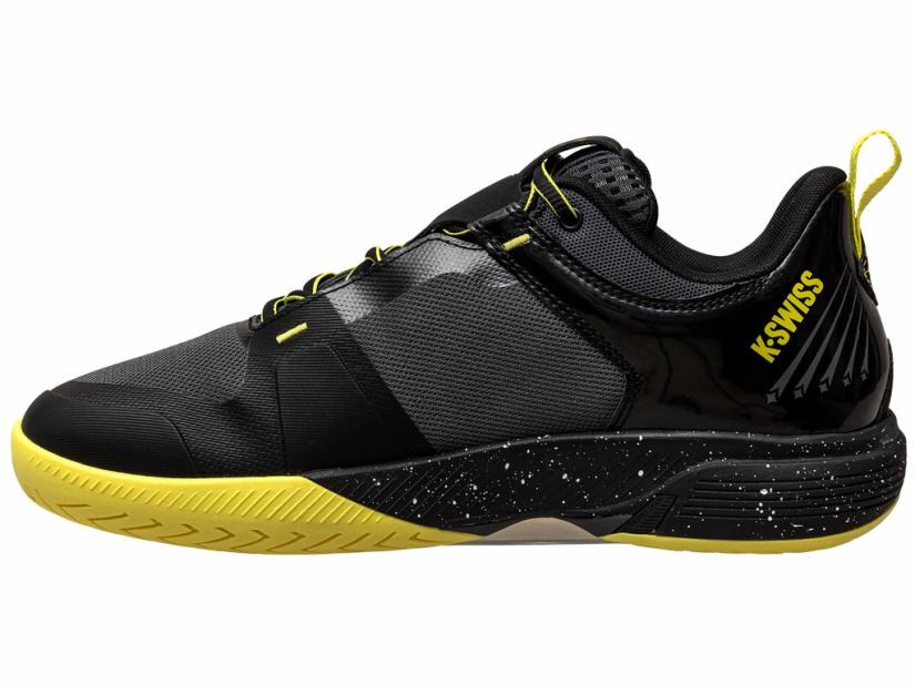 K-Swiss ULTRASHOT TEAM Black/dark Shadow/tennis Yellow | Men Tennis