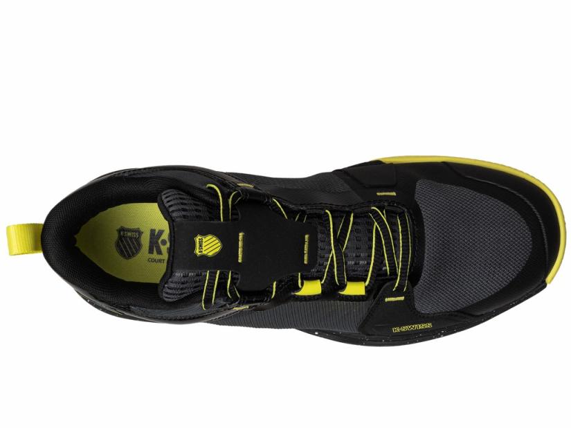K-Swiss ULTRASHOT TEAM Black/dark Shadow/tennis Yellow | Men Tennis