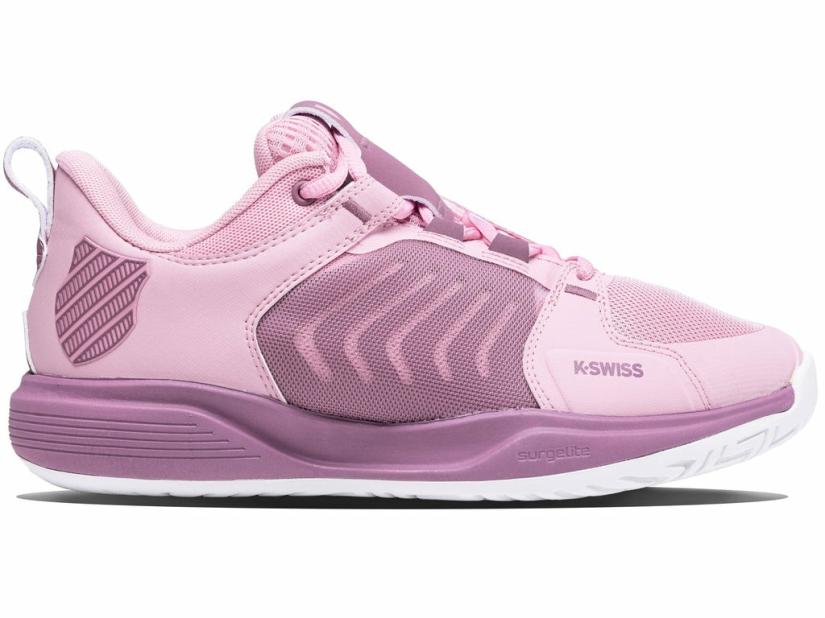 K-Swiss ULTRASHOT TEAM Cameo Pink/grape Nectar/white | Women Tennis