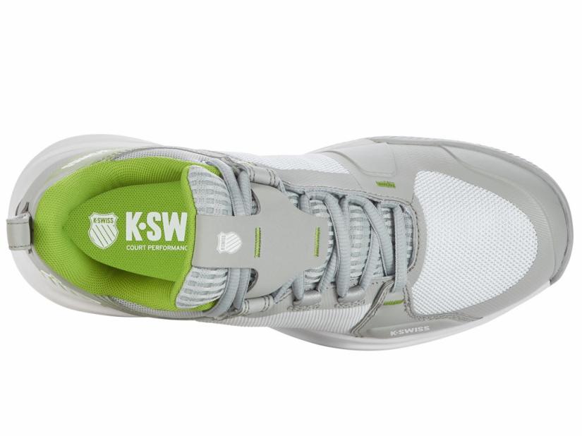 K-Swiss ULTRASHOT TEAM Gray Violet/white/lime Green | Women Tennis