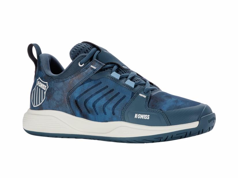 K-Swiss ULTRASHOT TEAM Indian Teal/star White/aqua Splash | Men Tennis