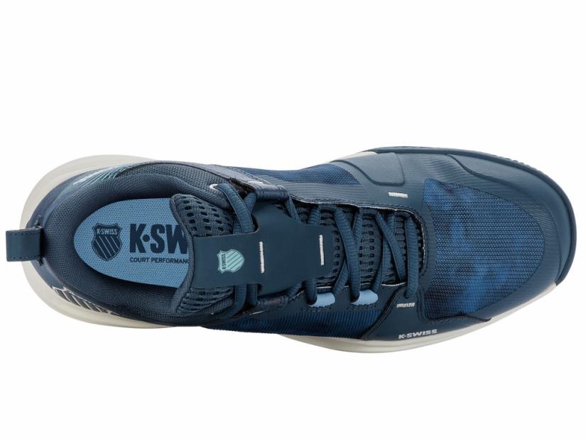 K-Swiss ULTRASHOT TEAM Indian Teal/star White/aqua Splash | Men Tennis