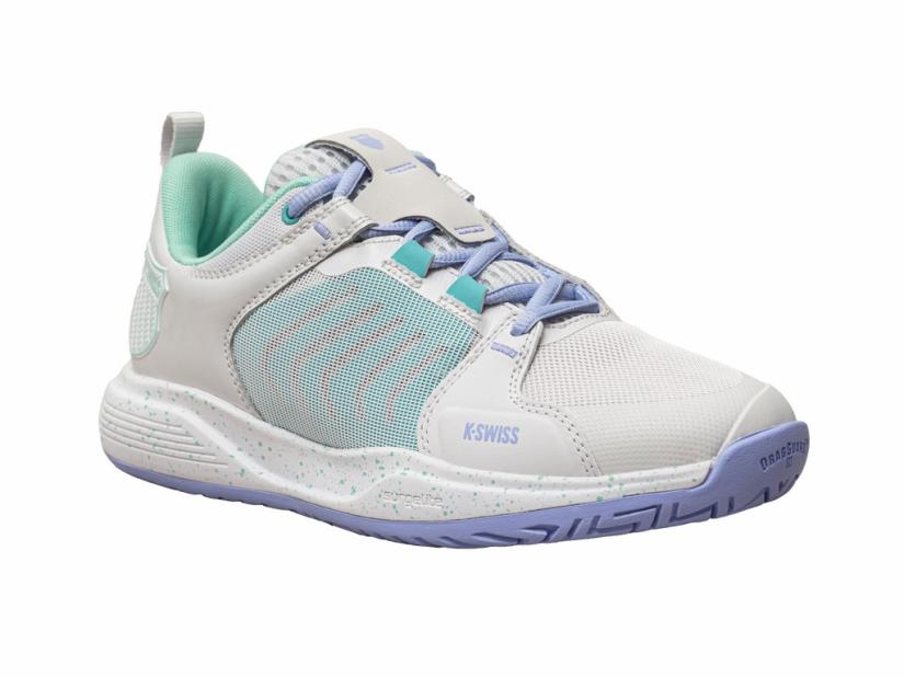 K-Swiss ULTRASHOT TEAM Nimbus Cloud/neon Purple/neon Teal | Women Tennis