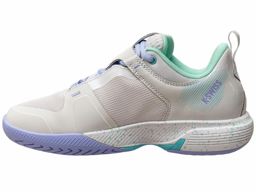 K-Swiss ULTRASHOT TEAM Nimbus Cloud/neon Purple/neon Teal | Women Tennis
