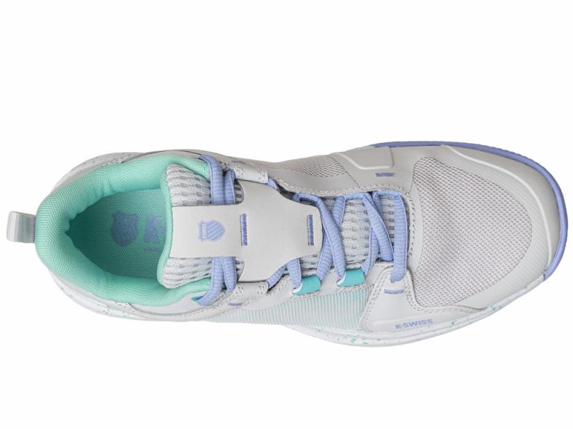 K-Swiss ULTRASHOT TEAM Nimbus Cloud/neon Purple/neon Teal | Women Tennis