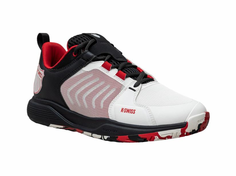 K-Swiss ULTRASHOT TEAM Stretch Limo/bright White/high Risk Red | Men Tennis