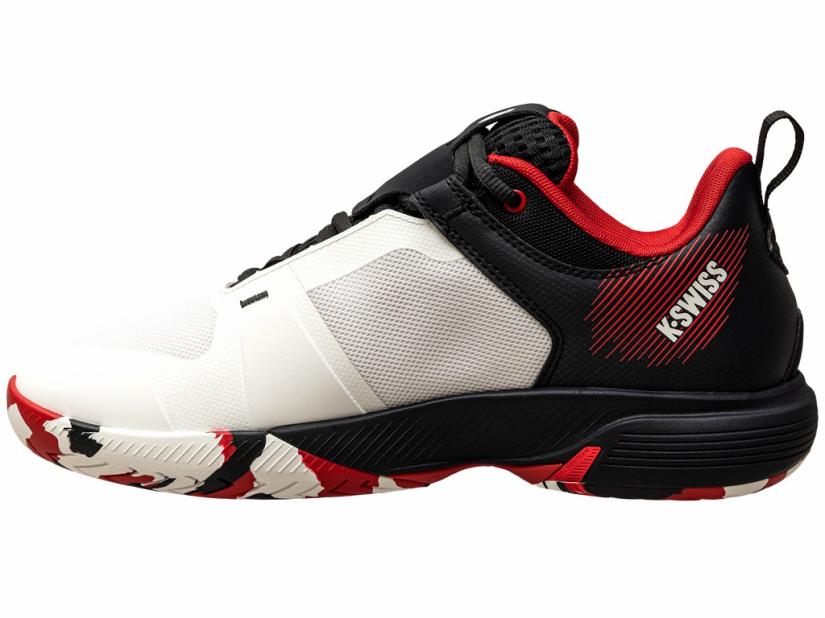 K-Swiss ULTRASHOT TEAM Stretch Limo/bright White/high Risk Red | Men Tennis