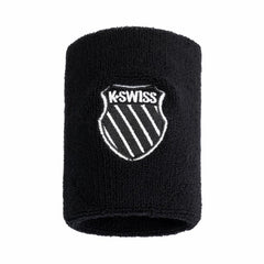 K-Swiss UNISEX COURT DOUBLE WRISTBAND Black | Women Tennis