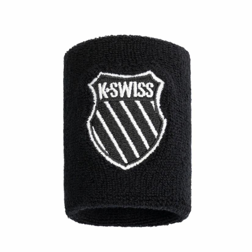 K-Swiss UNISEX COURT WRISTBAND Black | Men Tennis