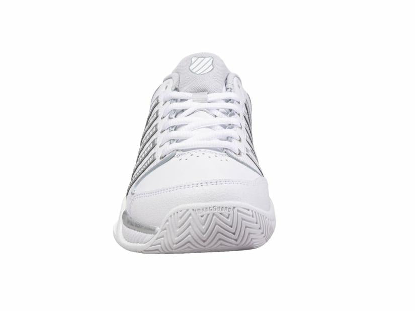 K-Swiss WOMENS HYPERCOURT EXPRESS LEATHER White/silver/glacier Gray | Women Tennis