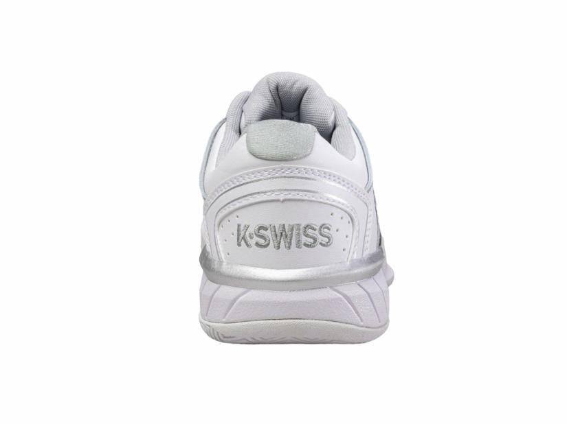 K-Swiss WOMENS HYPERCOURT EXPRESS LEATHER White/silver/glacier Gray | Women Tennis